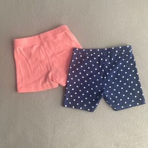 2 pair cartwheel shorts, size 5 & 6
